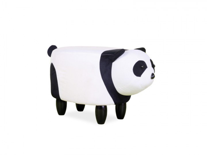 Пуф Signal Panda Paulinka Белый / Черный